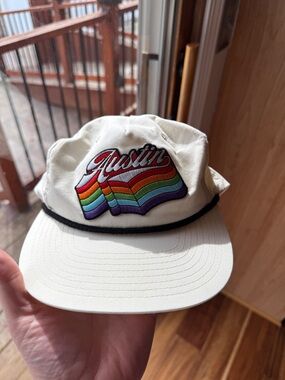 Rainbow Austin Patch SnapBack